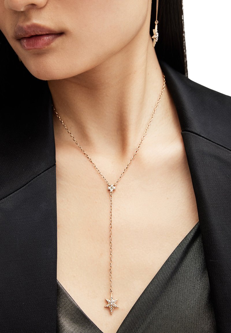 AllSaints STARBURST CHARM  - Halskæder - gold coloured