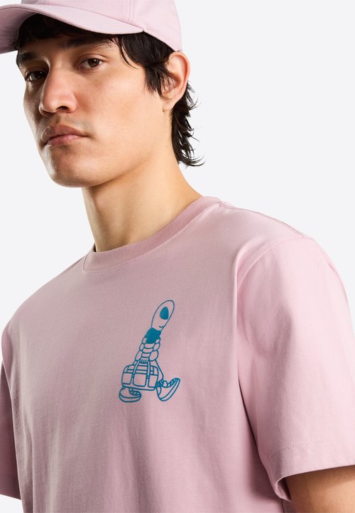 The North Face ALIEN SHORT SLEEVE TEE-GRAPHI. - Camiseta estampada - metal pink — photo 3