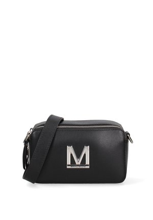 SHOULDER  - Umhängetasche - black/off silver