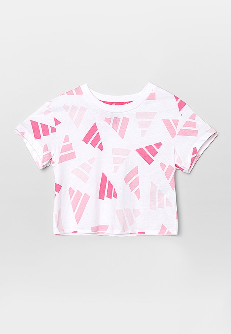 adidas Sportswear T-shirt print wit adidas Sportswear T-shirt print wit