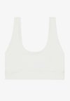MEDIUM SUPPORT SPORTS BRA - Športni modrček s srednjo podporo - white