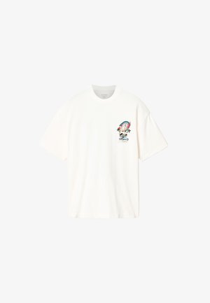 AllSaints, - T-shirt z nadrukiem