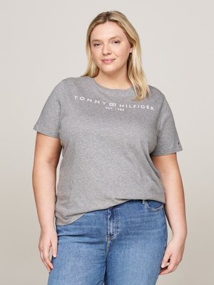 LOGO - T-shirt imprimé - medium grey heather