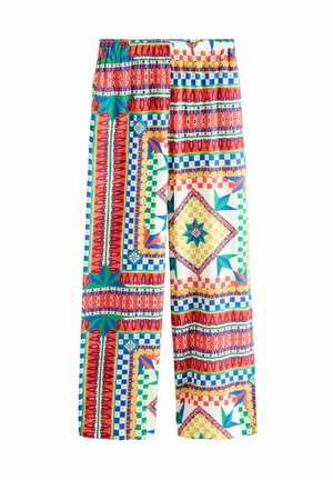 Next WIDE LEG PATTERNED - Stoffhose - multi