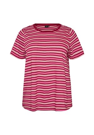 Zizzi, T-Shirt print - rot