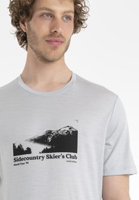 icebreaker MERINO 150 LIGHT WEIGHT TECH LITE II GRAPHIC - T-shirts print - LIGHT GREY