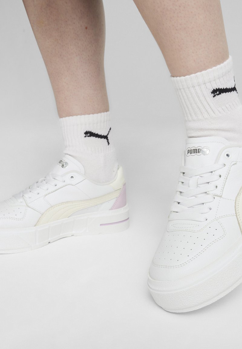 Puma CALI Baskets basses white grape mist/blanc ZALANDO.FR