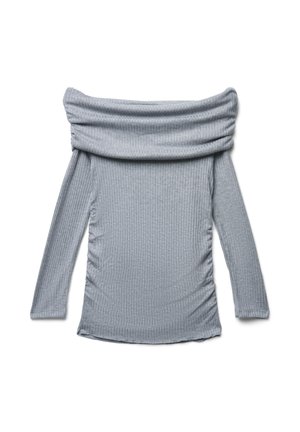 A SPALLE SCOPERTE - Langarmshirt - grigio melange
