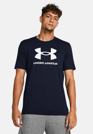 Under Armour SHORT SLEEVE GRAPH SPORTSTYLE LOGO UPDATE  - Sport T-shirt - academy