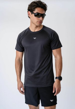 Toujours Actif, ENCORE RUNNING TEE - T-shirt basique - black