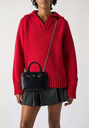 Guess, GUESS SAC BANDOULIÈRE LORELEI GIRLFRIEND S BLACK - Sac à main - black bla