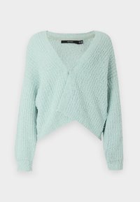 VMJULIETTE OPEN CARDIGAN - Vest - gray mist