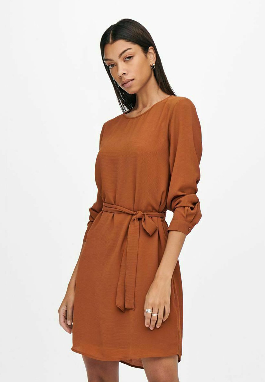 JDY AMANDA - Day dress - mocha bisque 