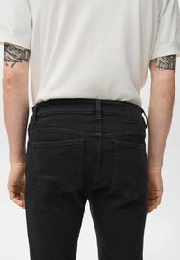 Mango SKINNY-FIT - Jeans slim fit - black denim