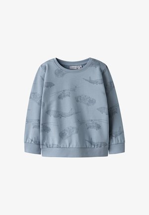 NMMVARON - Sportinis megztinis - dustyblue