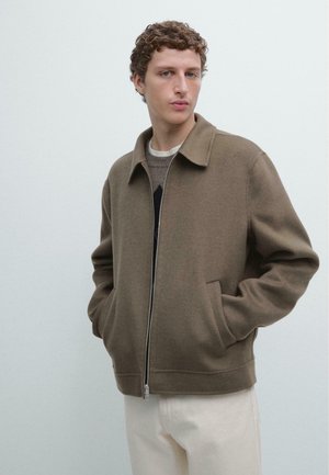 WITH POCKETS - Overgangsjakke - mottled green