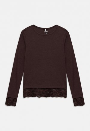 Name it, NKFROSIMA LS SLIM TOP - T-shirt à manches longues - chocolate plum
