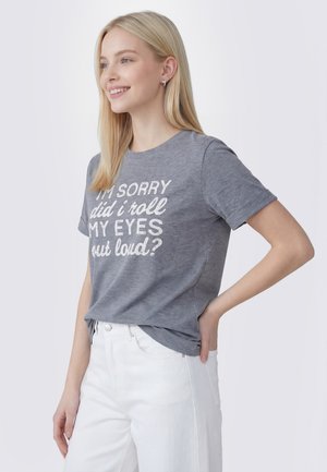 myMo, T-Shirt print - gray