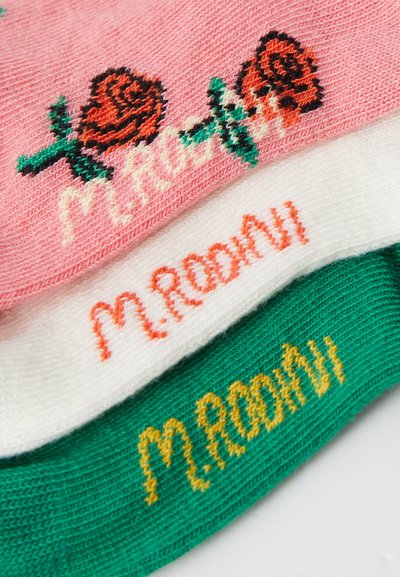 Mini Rodini ROSES SOCKS UNISEX 3 PACK - Socken - multi-coloured