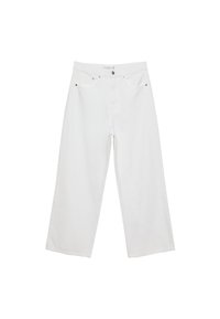 BAGGY WIDE-LEG  - Jeans baggy - white