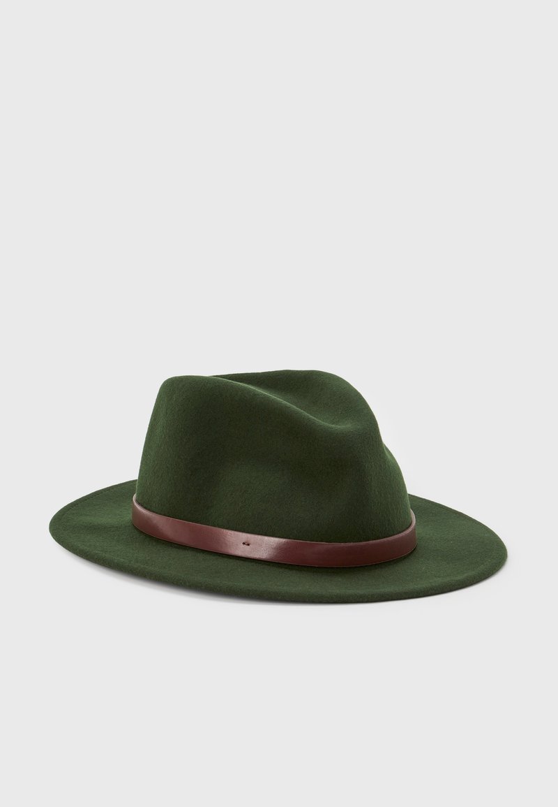 Brixton - MESSER FEDORA UNISEX - Klobouk - moss, Zvětšit