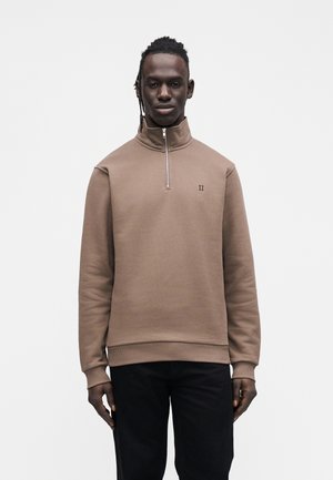 CORE HALF ZIP - Sweatshirt - mountain grey brown