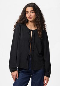 Pieces PCTIFFANY TIE  - Bluse - black