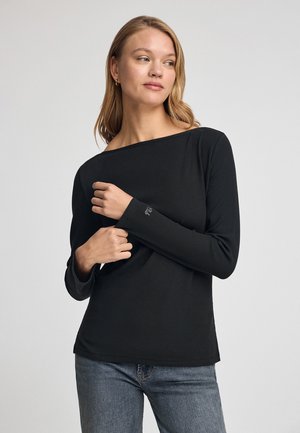 SLIM FIT LS SF EN T-S ILENE - Langærmet T-shirt - black