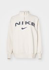 LOGO - Sudadera - light orewood brown/white/armory navy