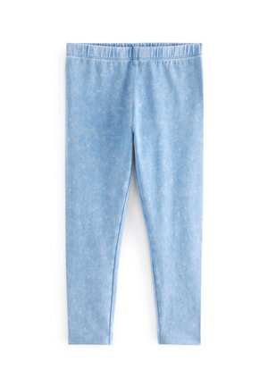 ANIMAL PRINT - Legging - light blue denim