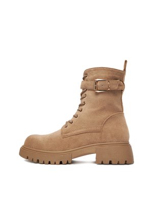 INSULATED  - Kotníkové boty na platformě - dark beige