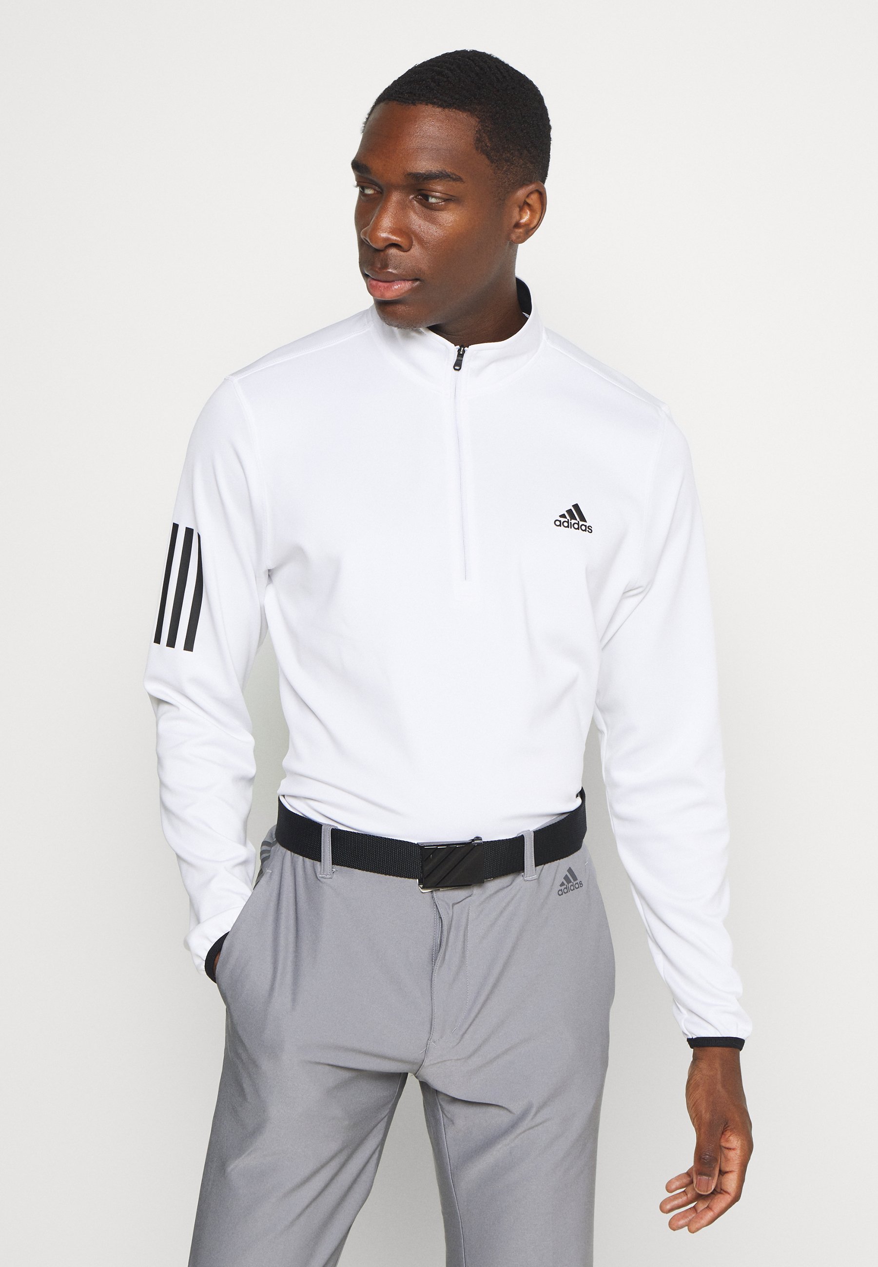 adidas Golf Long sleeved top - white - Zalando.co.uk
