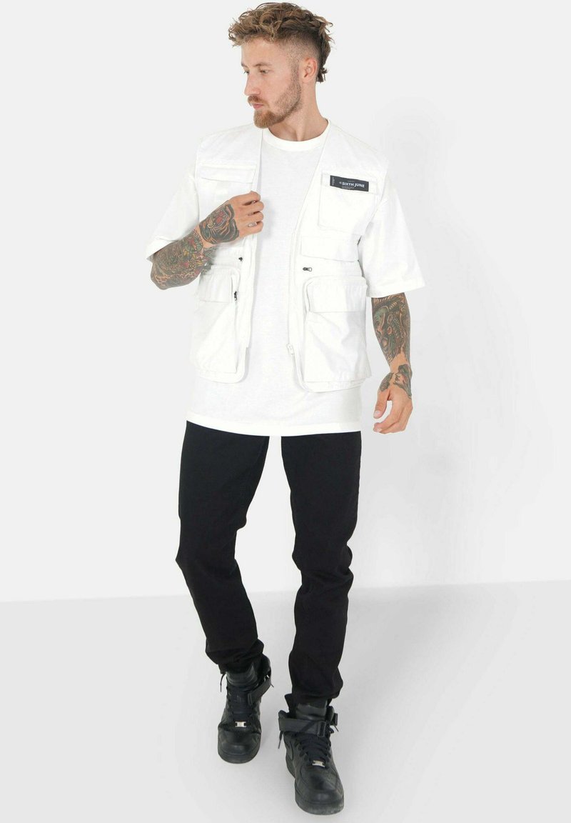 Sixth June Bodywarmer wit Sixth June Bodywarmer wit