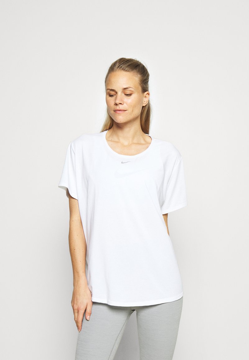 Nike Performance ONE LUXE - T-shirt desportiva - white