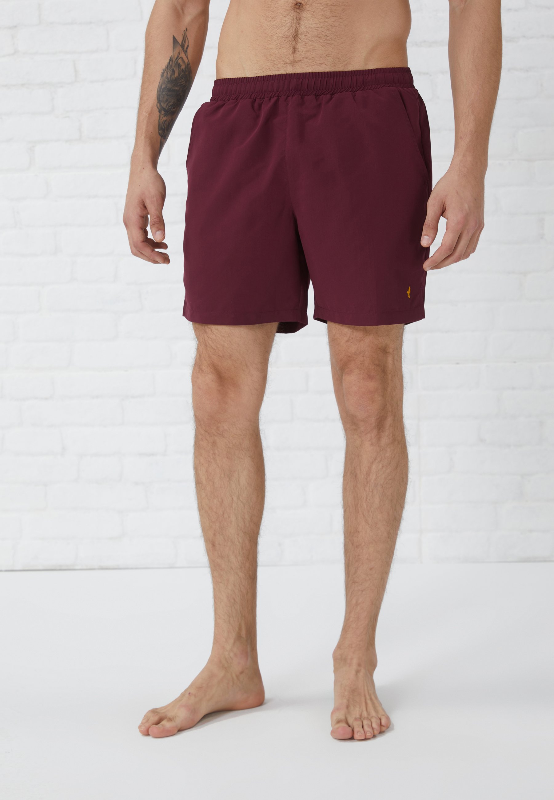 Short Taille Haute Athleisure - Bordeaux - Vêtements | Prozis