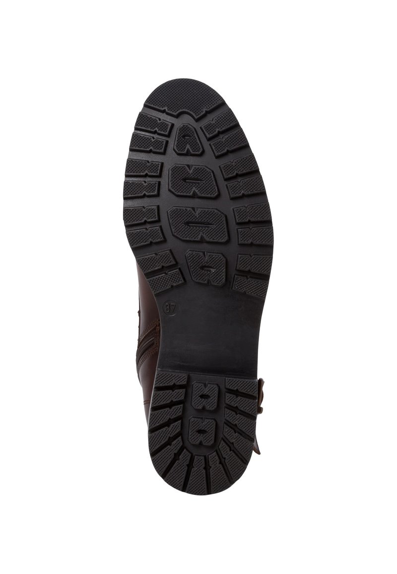 Damen Ankle Boots | Tamaris Cowboy-/Bikerstiefelette mahogany/braun - QQ43483 Damen Ankle Boots | Tamaris Cowboy-/Bikerstiefelette mahogany/braun - QQ43483