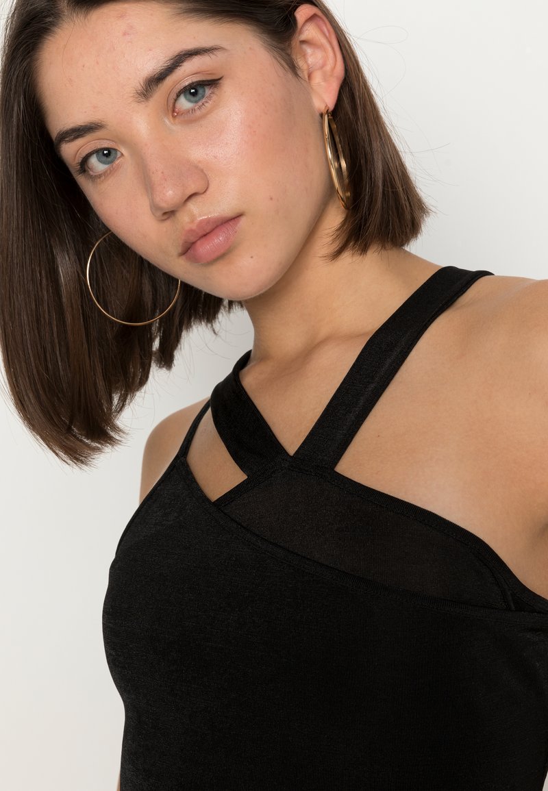 Damen T-Shirts | Monki Top black/schwarz - ER93453 Damen T-Shirts | Monki Top black/schwarz - ER93453