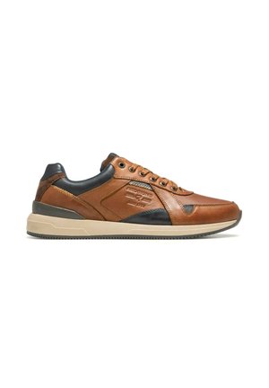 Sneakers laag - cognac