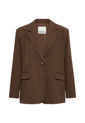 ICHI, IHFAVA OVERSIZE BL - Blazer - slate black melange