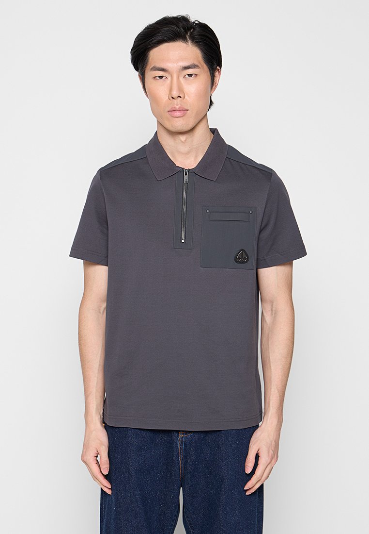 Moose Knuckles Poloshirt grijs Moose Knuckles Poloshirt grijs