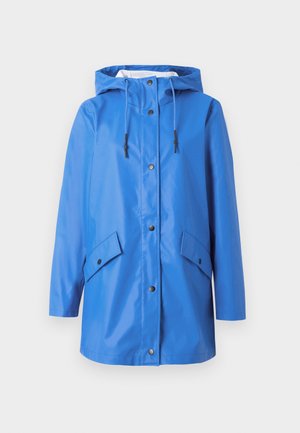 ONLY ONLELISA RAINCOAT - Waterproof jacket - strong blue