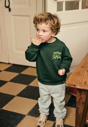 Daily7, - - BACKPRINT - Sweater - jungle green