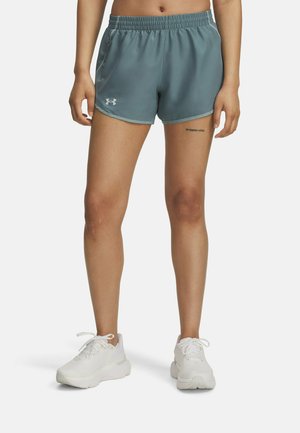 Under Armour FLY-BY - Korte broeken - jasper blue