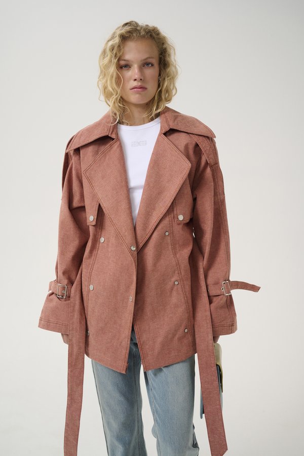 OPA - Trenchcoat - rose powder