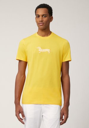 T-shirt print - giallo chiaro