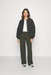 ONLY Petite ONLEMMA WIDE  - Trousers - rosin
