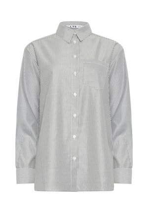 Long Tall Sally STRIPE COLLARED - Button-down blouse - white