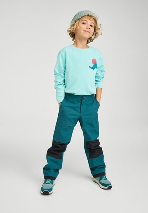 Reima, REIMA LANGARMSHIRT TOSIKIVA UNISEX - Long sleeved top - aquamarine