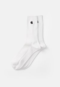 MADISON SOCKS UNISEX 2 PACK  - Socken - white/black