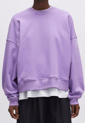 Sweatshirt - purple